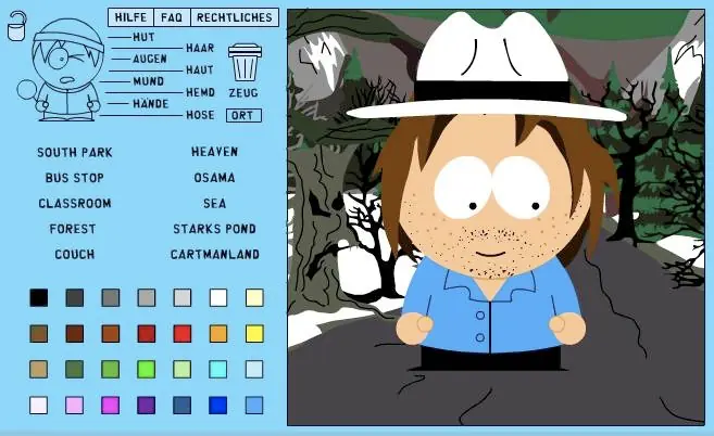 Crea tu propio personaje de serie animada.