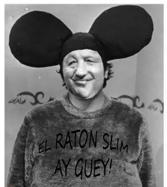 carlos slim rata el raton slim corrupcion magnate ratero la