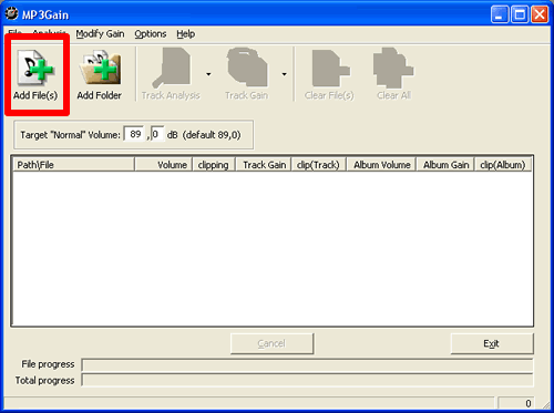 subir volumen a archivo mp3