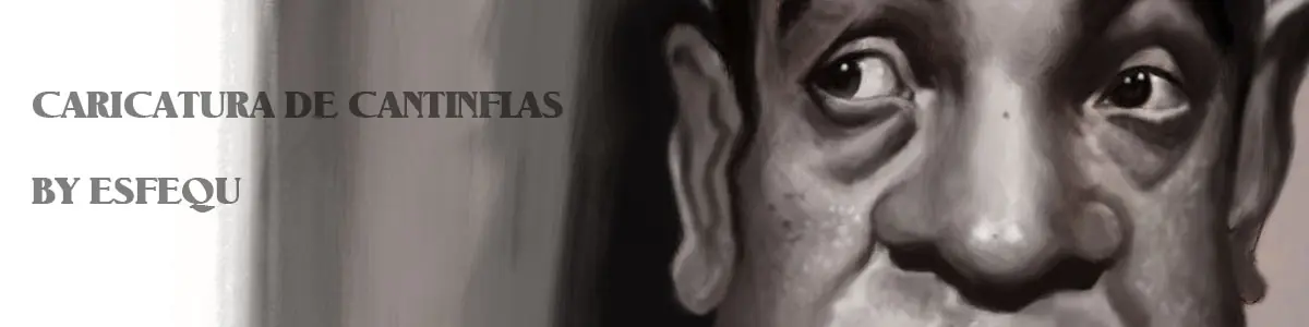 Mi caricatura Digital de Cantinflas, paso a paso