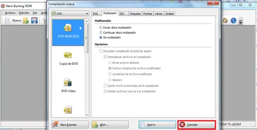 como quitar archivoz de un cd regrabable y poner otros archi
