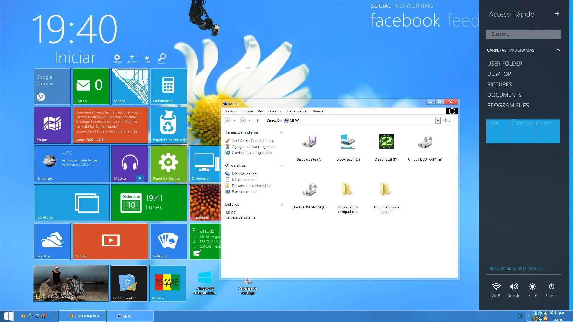 Como cambiar apariencia de XP a Windows 8