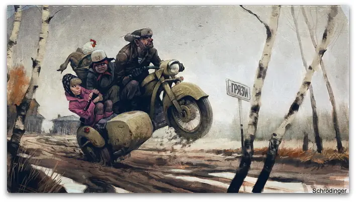 Waldemar von Kozak y sus ilustraciones