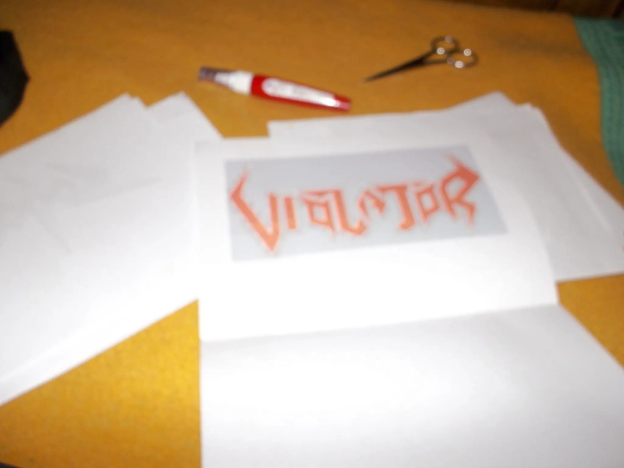 Hace tu parche metalero para tu chaleco! Barato y Fácil.