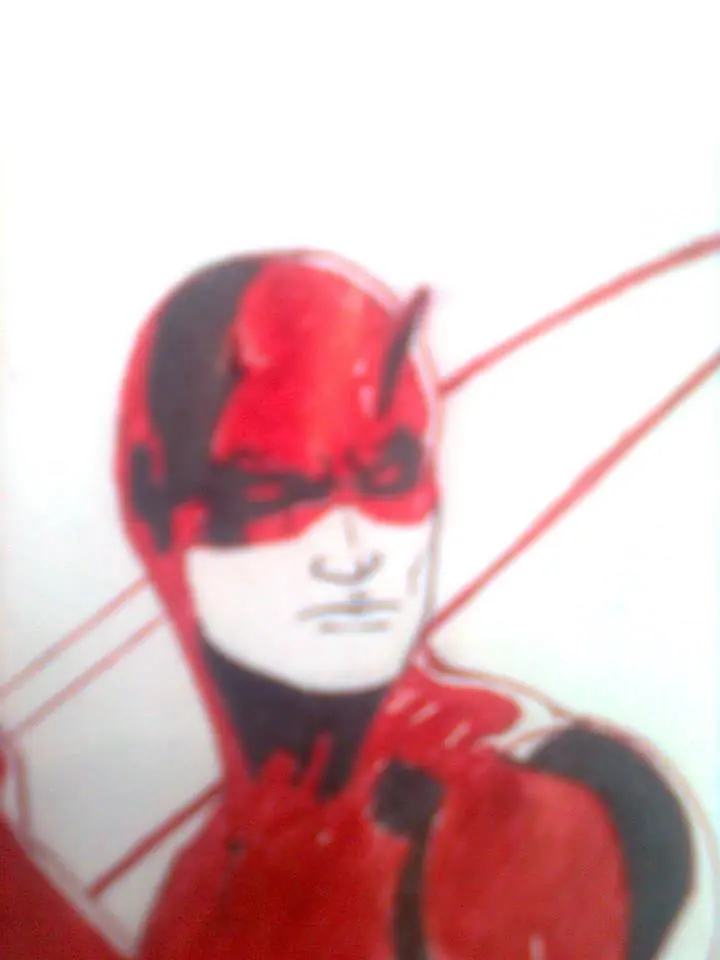 Tratando de mejorar la reputación: Dibujo Daredevil [paso a
