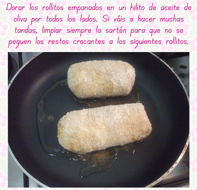 Rollitos de pollo rellenos de mozzarella [Fotoreceta]