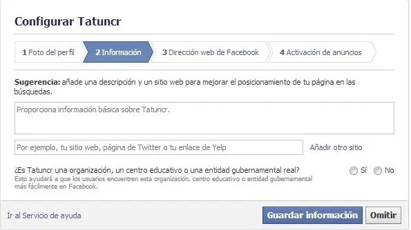Como Hacer Una Pagina en Facebook de Me gusta