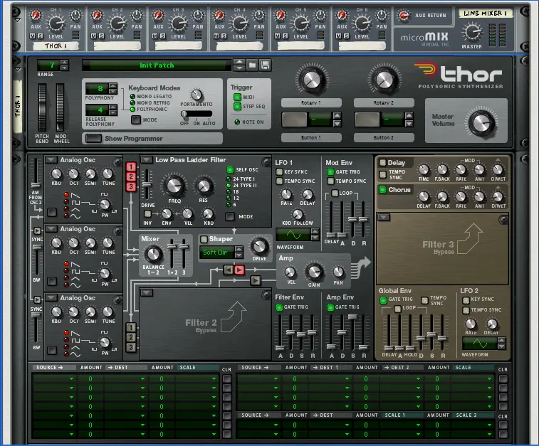 Tutorial: Electro Bass + Side Chain en Reason (como justice)