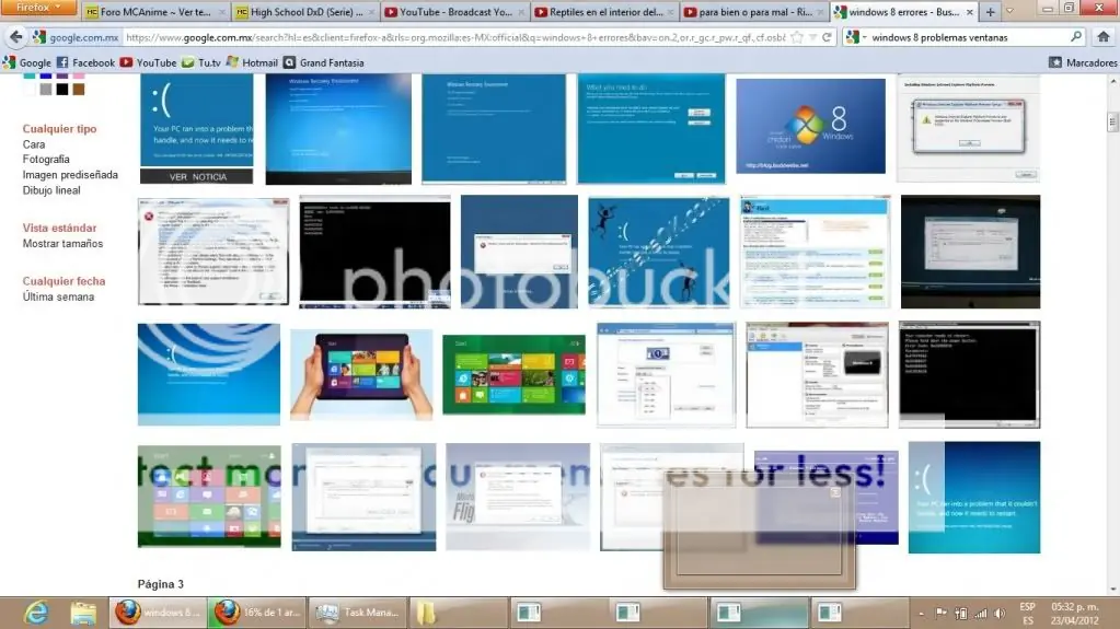 Windows 8 Ventanas En Blanco