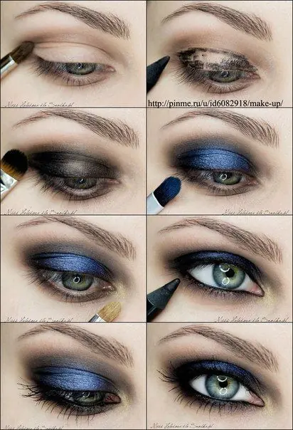 delineado de ojos