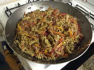 verduras al wok