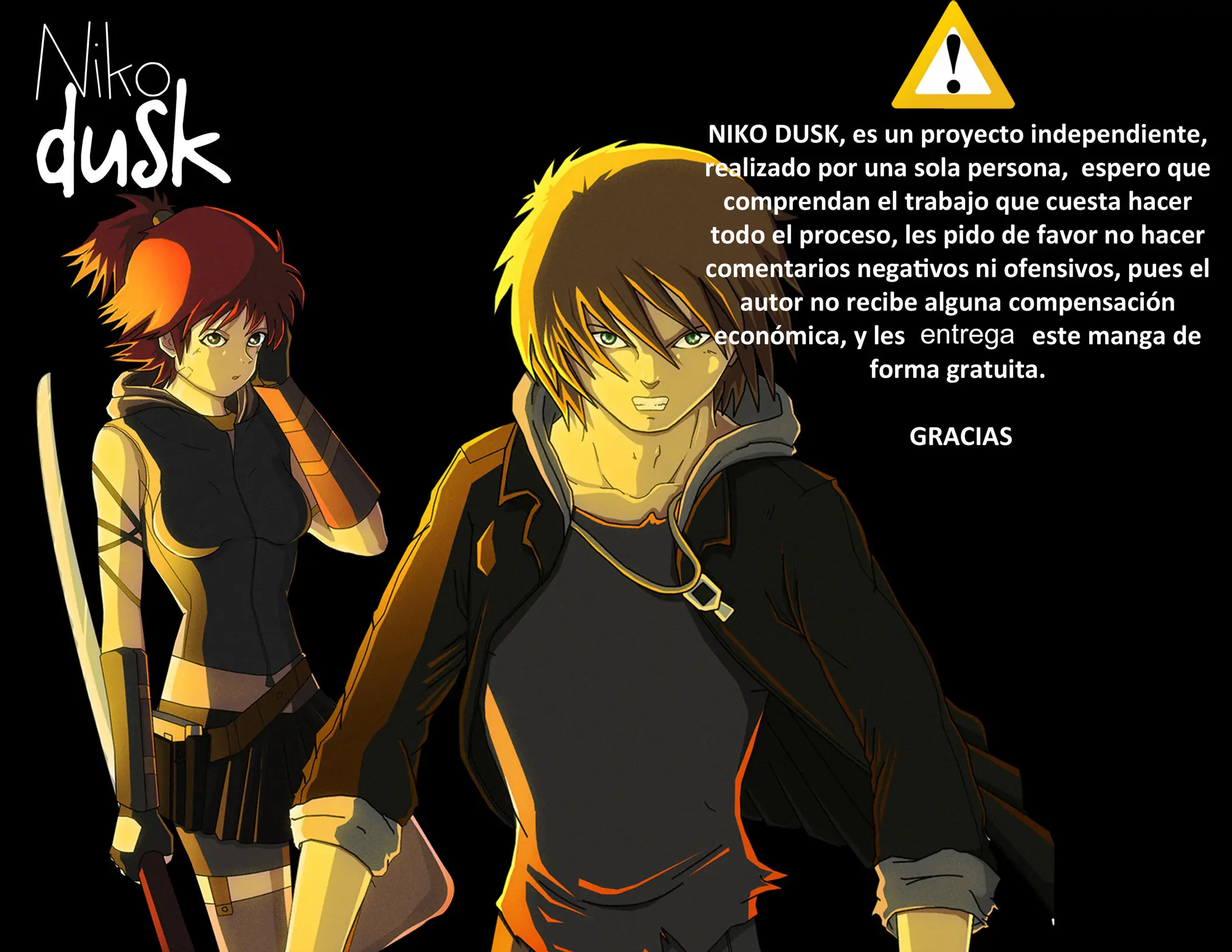Mi comic capitulos 1 y 2 pag 19 Niko Dusk