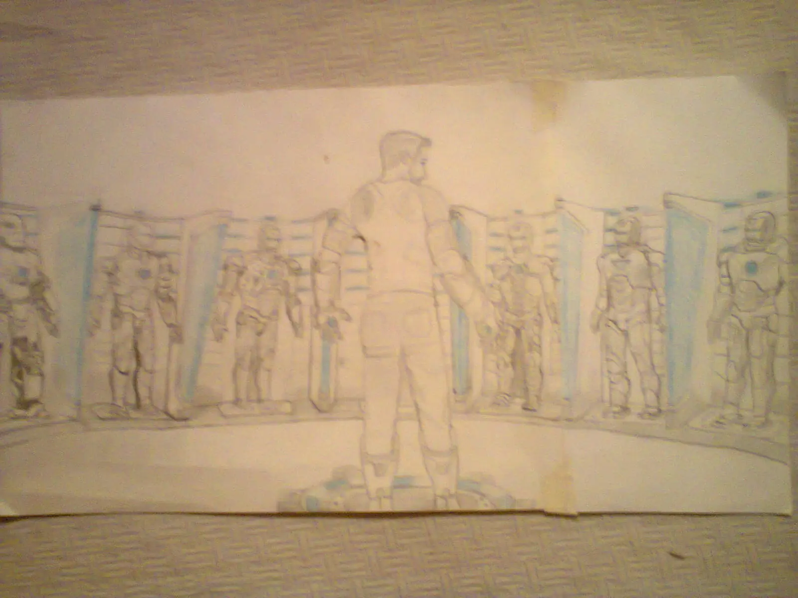Iron Man 3 (dibujo propio)
