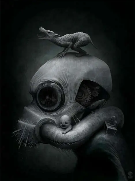 el arte macabro de anton semenov