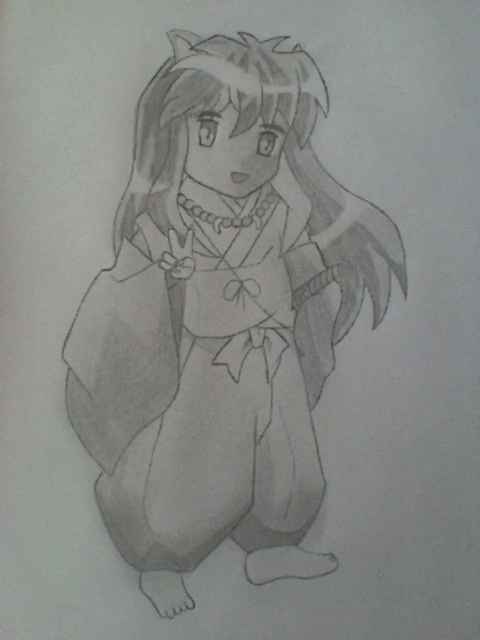 Mi dibujo: Chibi Inuysha