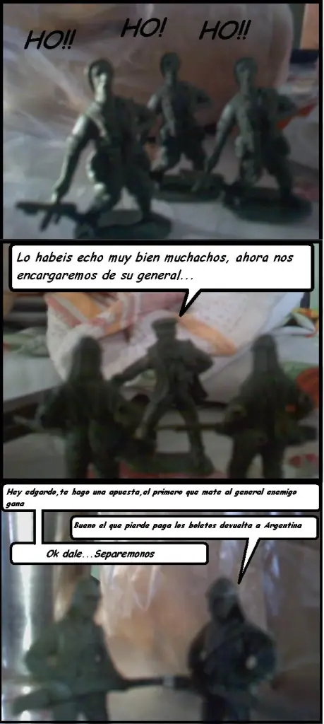 Historia inprvisada de soldaditos! :D