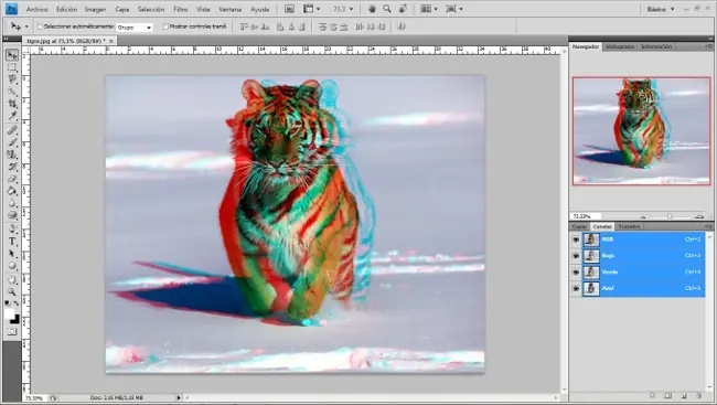 Efecto 3D en Photoshop + YAPA