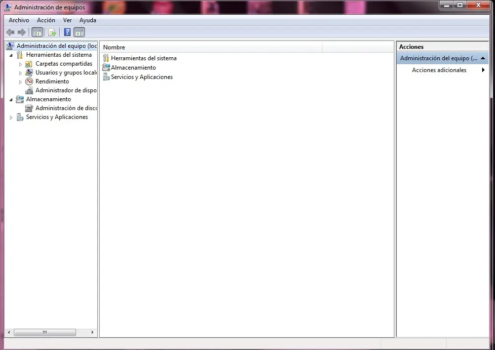 Cambiar letra a la unidad de disco (C: / D: etc.) W7