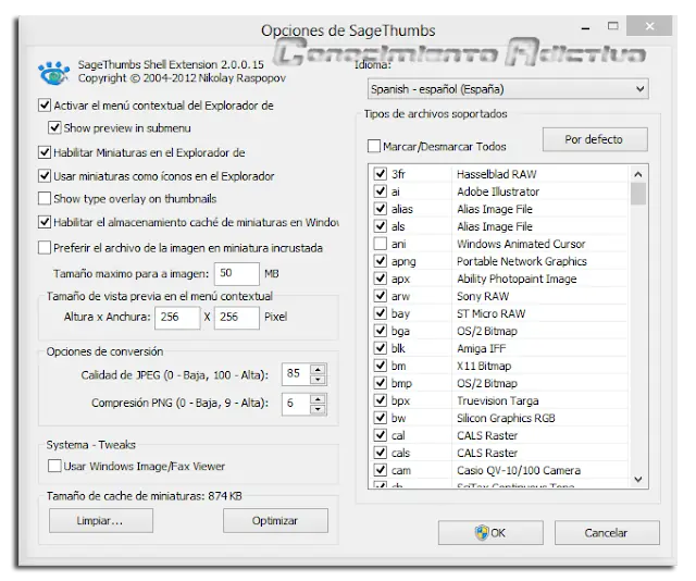 menu contextual