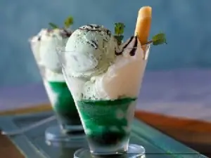 Licor de Helado de Menta