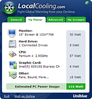 gasto de energia de tu pc y un programa para alivianarlo