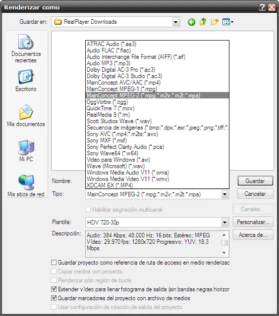 Como grabar HD en Sony Vegas (Muy Fácil)