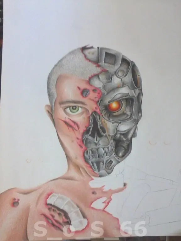 pintado a lapiz