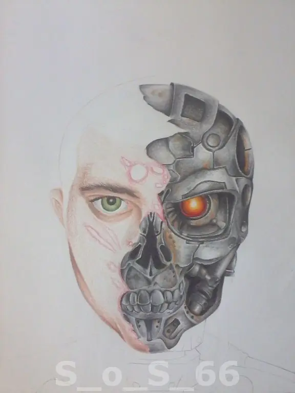 pintado a lapiz
