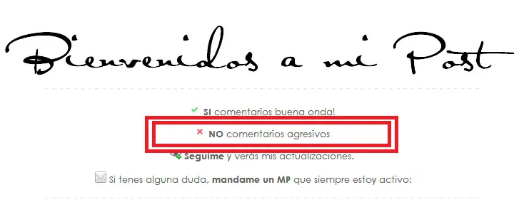 Quieres ser antipático?, este post es para vos