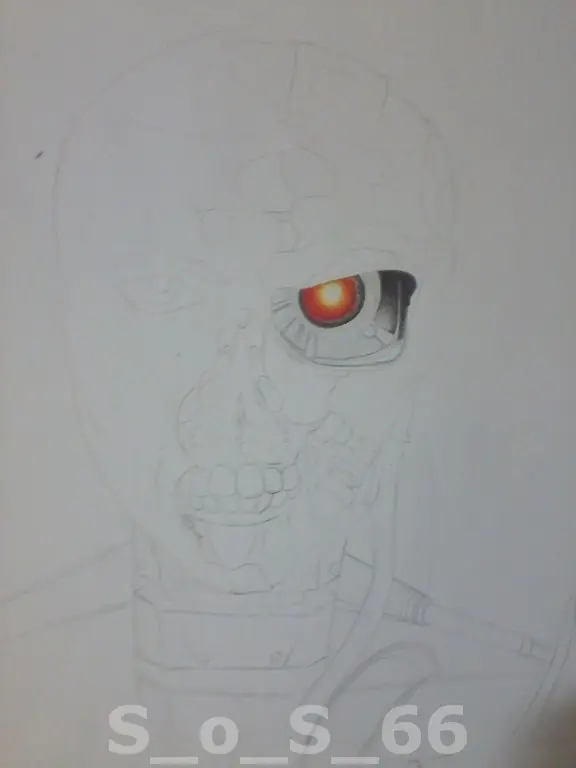 pintado a lapiz