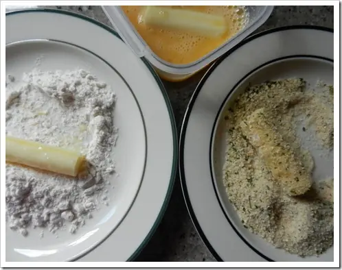Bastoncitos de muzarella...