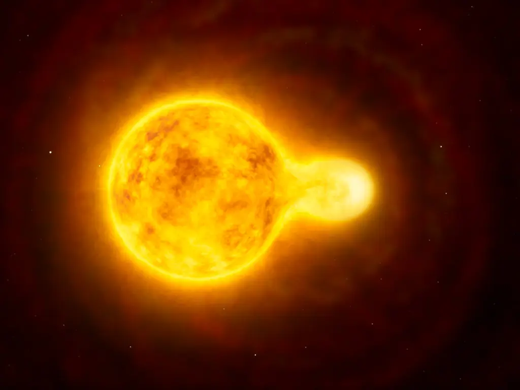 La estrella amarilla más grande y su locura binaria