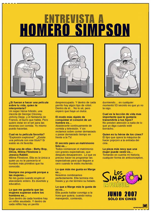10 grandes frases de Homero Simpson