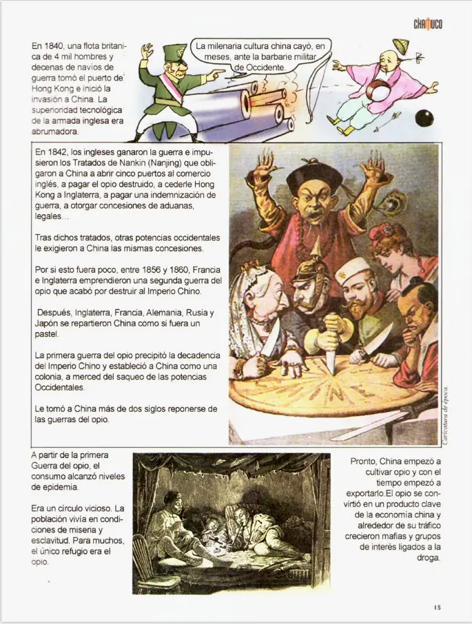 la guerra del opio