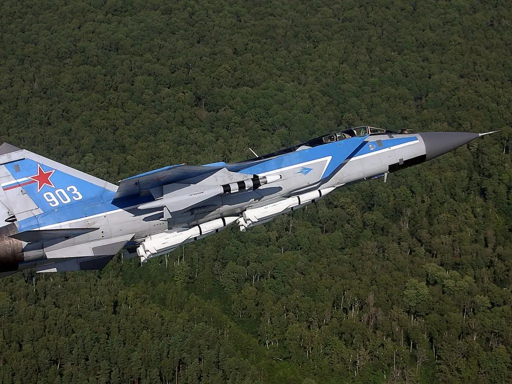 MiG-31: el caza que se adelantó a su tiempo