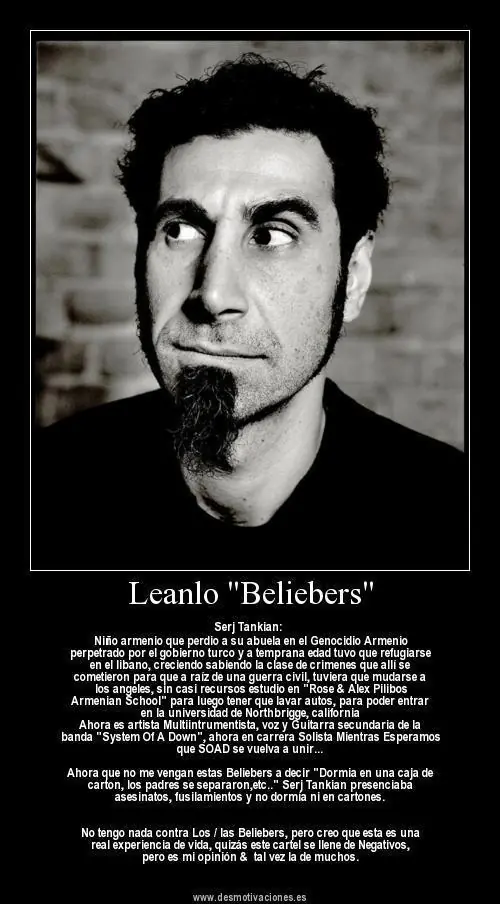Serj Tankian, todo un idolo