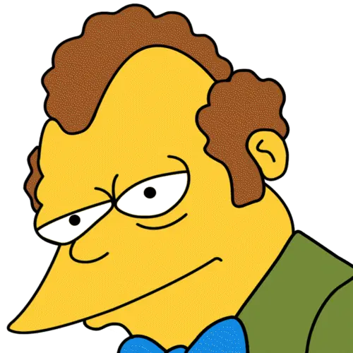 Personajes poco conocidos de los Simpsons. (Diferente)