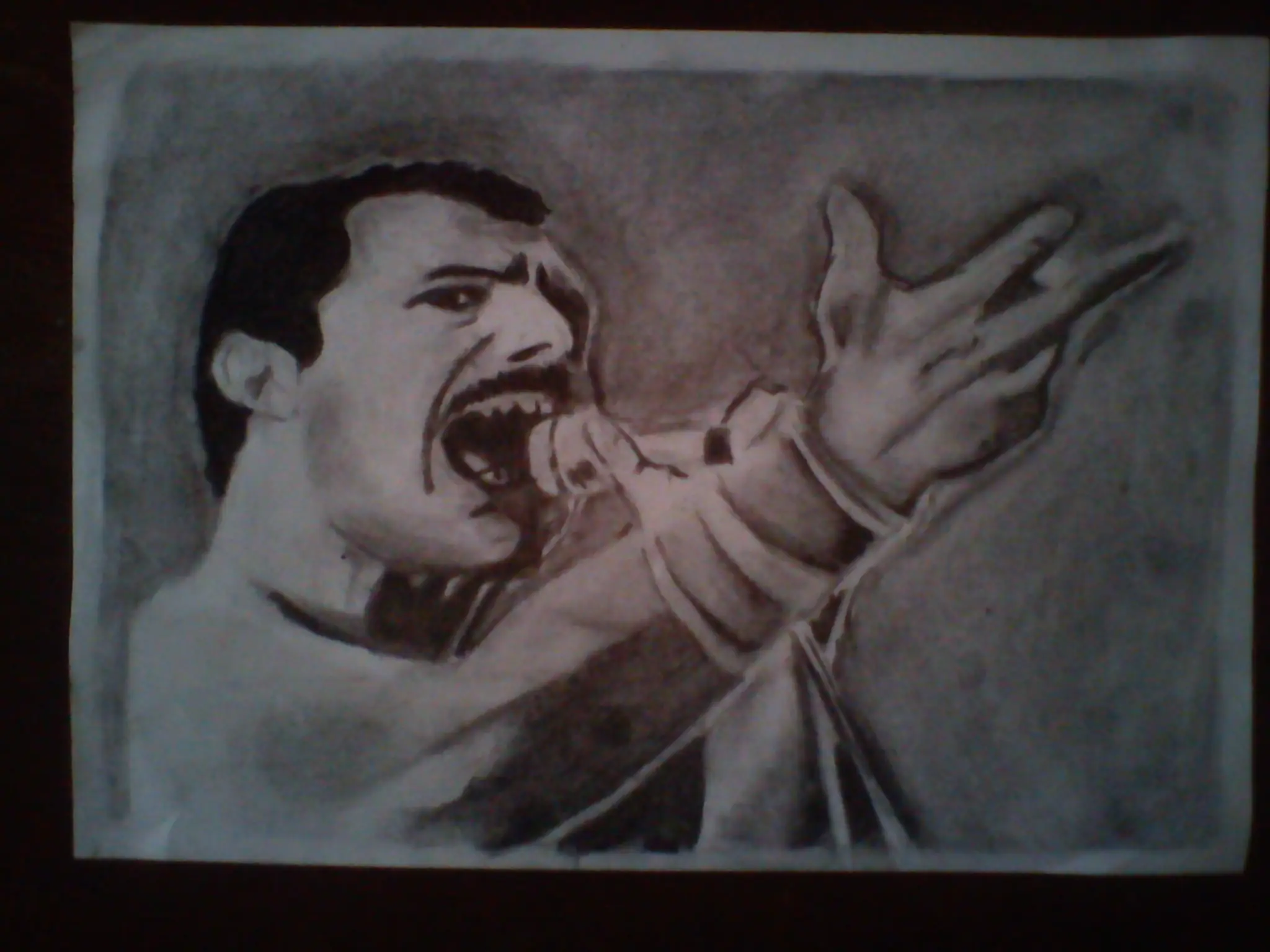 Dibujos propios (carbonilla y tinta china)