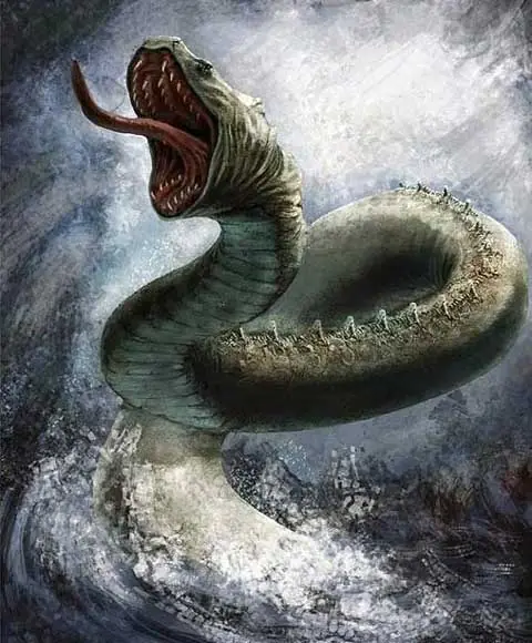 Jörmundgander La Serpiente Gigante [Mitología Nórdica]