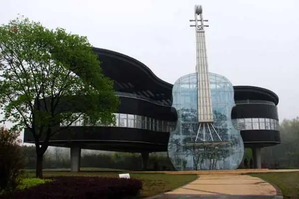 Piano Casa - una casa de música, construido en China