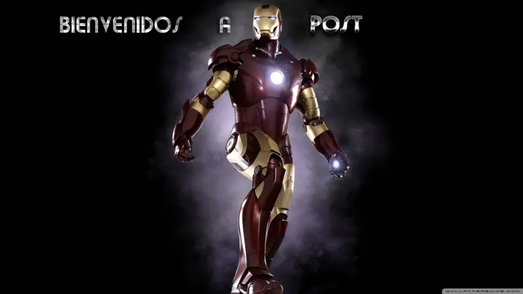 Mi Dibujo de IRON-MAN ,paso a paso