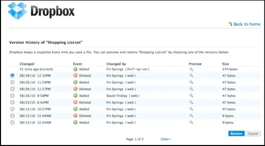 Mejores trucos de Dropbox