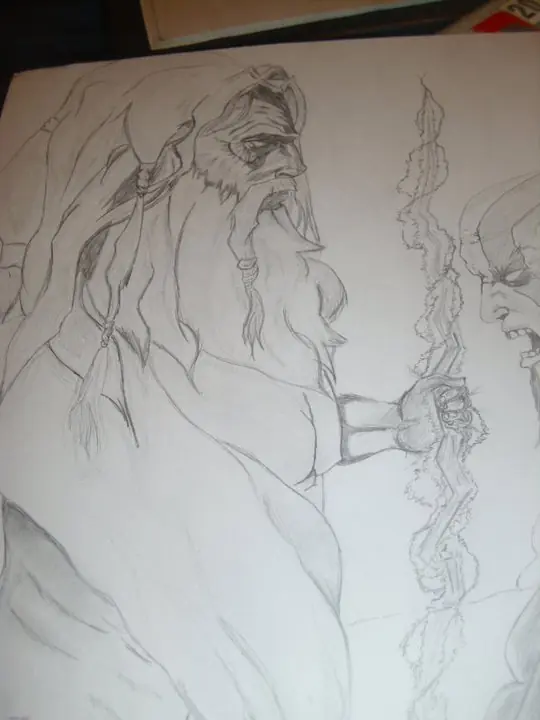 dibujos a lápiz grafito y tira-lineas