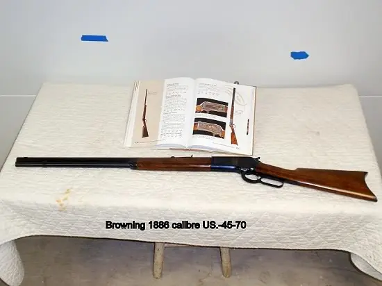 Rifle de palanca Winchester modelo 1886