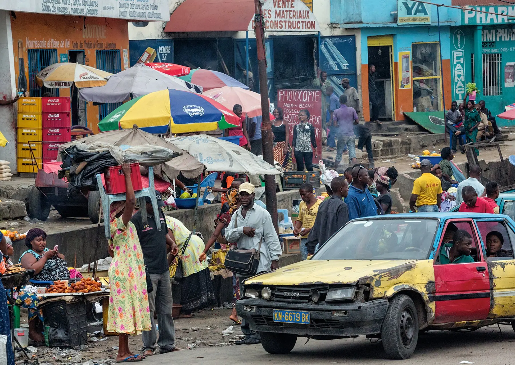 Kinshasa, el pulso urbano del Congo