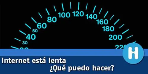 Internet está lenta: Qué hacer?