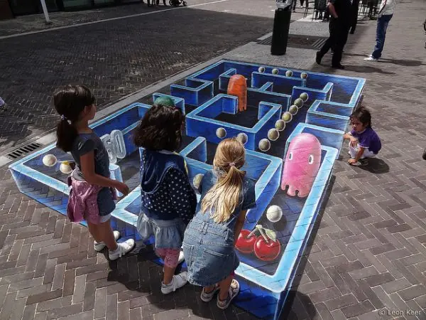 Graffitis ultra-reaistas en 3D