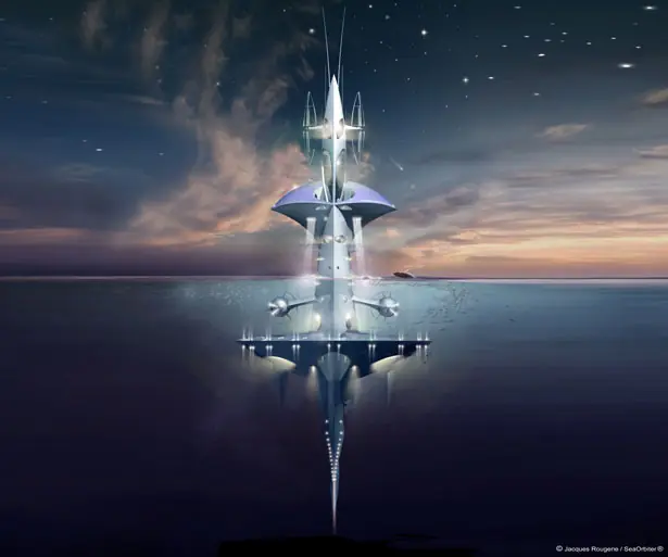 Es un barco? es un submarino?.. no es SeaOrbite