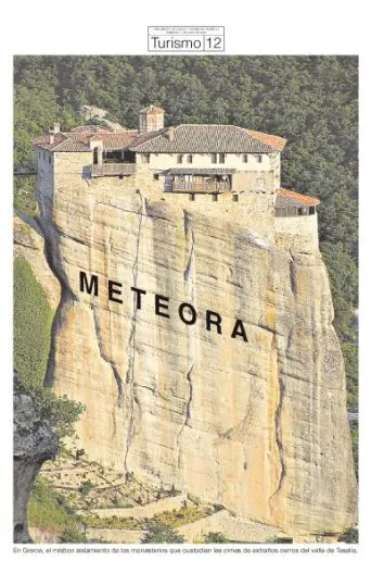 Grecia, los monasterios de Meteora