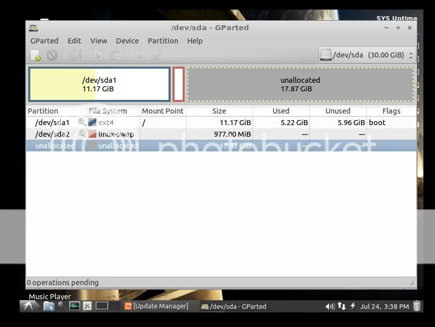 Instalacion de Debian-Particionado manual